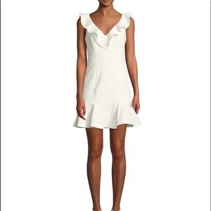 Harlow sleeveless ruffle mini dress